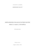 Ampelografska evaluacija 'Zlatarice blatske bijele' (V.vinifera L.) na Korčuli
