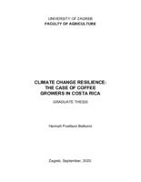 Climate change resilience: the case of coffee growers in Costa Rica