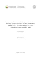 Akutno i rezidualno djelovanje botaničkih insekticida i naturalita na zlatooku Chrysoperla carnea (Stephens, 1836)