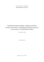 Dužinsko-maseni odnos i kondicija srdele (Sardina pilchardus) i europskog inćuna (Engraulis encrasicolus) iz Jadranskog mora