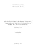 Učinkovitost predsjetvenih tretmana u uklanjanju dormantnosti sjemena smrdljike (Pistacia terebinthus L.)