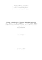 Učinak tipa operacije Primjena ekoloških gnojiva u višegodišnjim nasadima (PEG) na razdoblje 2018. - 2020.