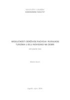 Mogućnosti održivog razvoja i ruralnog turizma u selu Novigrad na Dobri