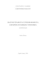 Razvoj vinarstva i vinogradarstva zapadnog Istarskog vinogorja