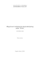 Mogućnost revitalizacije eksploatacijskog polja "Grota"