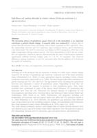 Soil fluxes of carbon dioxide in winter wheat (Triticum aestivum L.) agroecosystem