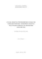 Utjecaj dodatka prehrambenog kvasca na fizikalno-kemijska i senzorska svojstva polutrajnih kobasica sa smanjenim udjelom soli