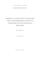 prikaz prve stranice dokumenta Simbiozna učinkovitost autohtonih sojeva Bradyrhizobium japonicum izoliranih iz različitih regija Hrvatske