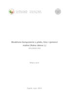 prikaz prve stranice dokumenta Bioaktivni spojevi u listu, sjemenci i plodu maline (Rubus idaeus L.)