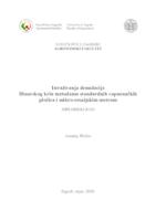 prikaz prve stranice dokumenta Istraživanje denudacije Dinarskog krša metodama standardnih vapnenečkih pločica i mikro-erozijskim metrom