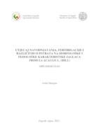 prikaz prve stranice dokumenta Utjecaj navodnjavanja, fertirigacije i različitih supstrata na morfološke i fiziološke karakteristike jaglaca Primula acaulis L. (HILL)
