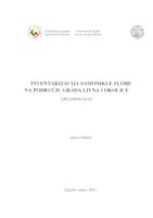 prikaz prve stranice dokumenta Inventarizacija samonikle flore na području grada Livna i okolice