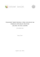 prikaz prve stranice dokumenta Pojavnost mikotoksina u zrnu kukuruza na području Republike Hrvatske od 2018. do 2021. godine