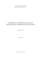 prikaz prve stranice dokumenta Pomološka i gospodarska evaluacija tradicionalnih i komercijalnih sorti jabuke