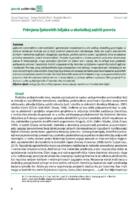 prikaz prve stranice dokumenta Primjena ljekovitih biljaka u ekološkoj zaštiti povrća