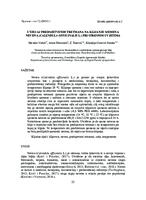 prikaz prve stranice dokumenta Utjecaj predsjetvenih tretmana na klijanje sjemena nevena (Calendula officinalis L.) pri stresnim uvjetima