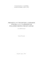 prikaz prve stranice dokumenta Primjena suvremenih laserskih tehnika za unaprjeđenje poljoprivredne proizvodnje