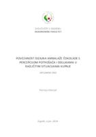 prikaz prve stranice dokumenta Povezanost dizajna ambalaže čokolade s percepcijom potrošača i odlukama u različitim situacijama kupnje