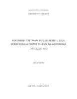 prikaz prve stranice dokumenta Nekemijski tretmani poslije berbe u cilju sprječavanja pojave plijesni na agrumima