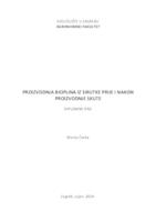 prikaz prve stranice dokumenta Proizvodnja bioplina iz sirutke prije i nakon proizvodnje skute