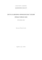 prikaz prve stranice dokumenta Sastav slobodnih aminokiselina tijekom zrenja Paškog sira