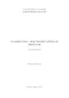 prikaz prve stranice dokumenta Stajski gnoj - sekundarni animalni proizvod