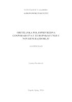 prikaz prve stranice dokumenta Obiteljska poljoprivredna gospodarstva u Europskoj uniji u novijem razdoblju
