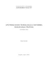 prikaz prve stranice dokumenta Upotreba novih tehnologija u sistemima rascijepanja trupova