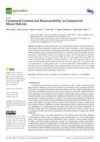 prikaz prve stranice dokumenta Carotenoid Content and Bioaccessibility in Commercial Maize Hybrids