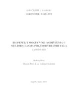 prikaz prve stranice dokumenta Biopepeli i mogućnost korištenja u melioracijama poljoprivrednih tala