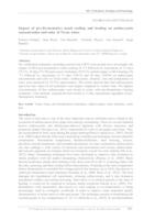 prikaz prve stranice dokumenta Impact of pre-fermentative mash cooling and heating on anthocyanin concentration and color of Teran wines