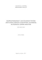 prikaz prve stranice dokumenta Rasprostranjenost i zastupljenost štetnih vrsta roda Agriotes (Coleoptrea: Elateridae) na području Gorske Hrvatske