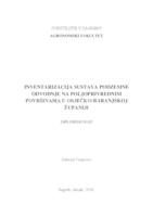 prikaz prve stranice dokumenta Inventarizacija sustava podzemne odvodnje na poljoprivrednim površinama u Osječko-baranjskoj županiji