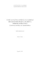 prikaz prve stranice dokumenta Utjecaj načina sušenja na sadržaj bioaktivnih spojeva plodova sibirske borovnice (Lonicera caerulea var. kamtschatica)