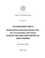 prikaz prve stranice dokumenta The sugar-beet weevil (Bothynoderes punctiventris Germar 1824., Col.: Curculionidae)